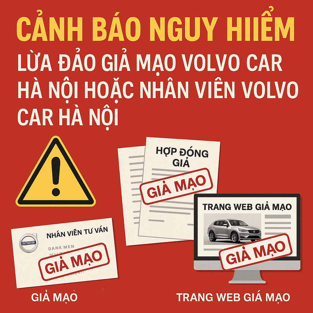 Cảnh báo lừa đảo volvo