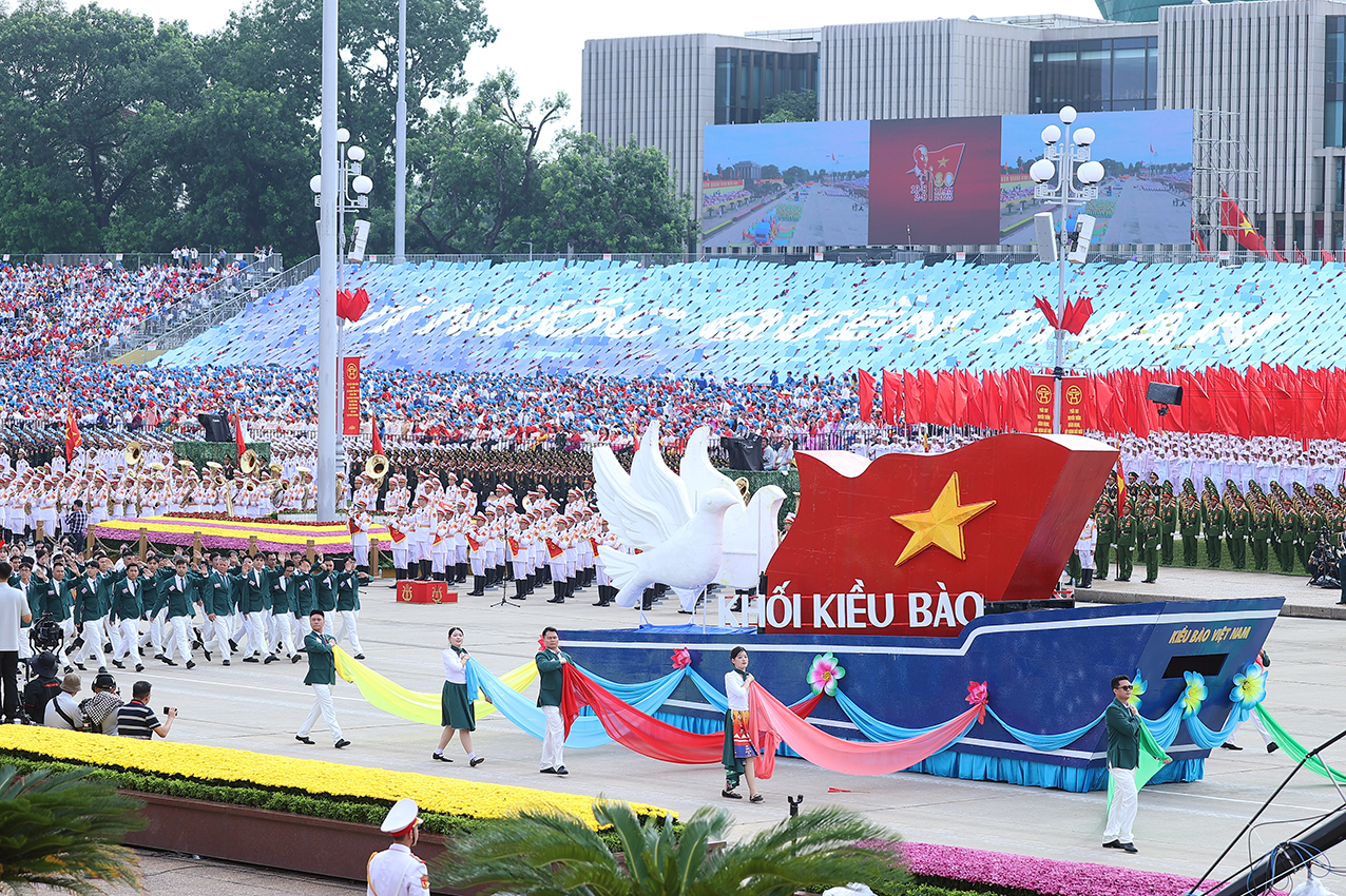 Khối đồng bào Việt Nam ở nước ngoài - Ảnh: VGP/Nhật Bắc